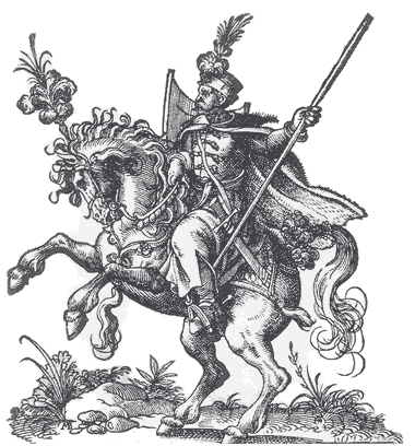 Hussar cavalryman 1580